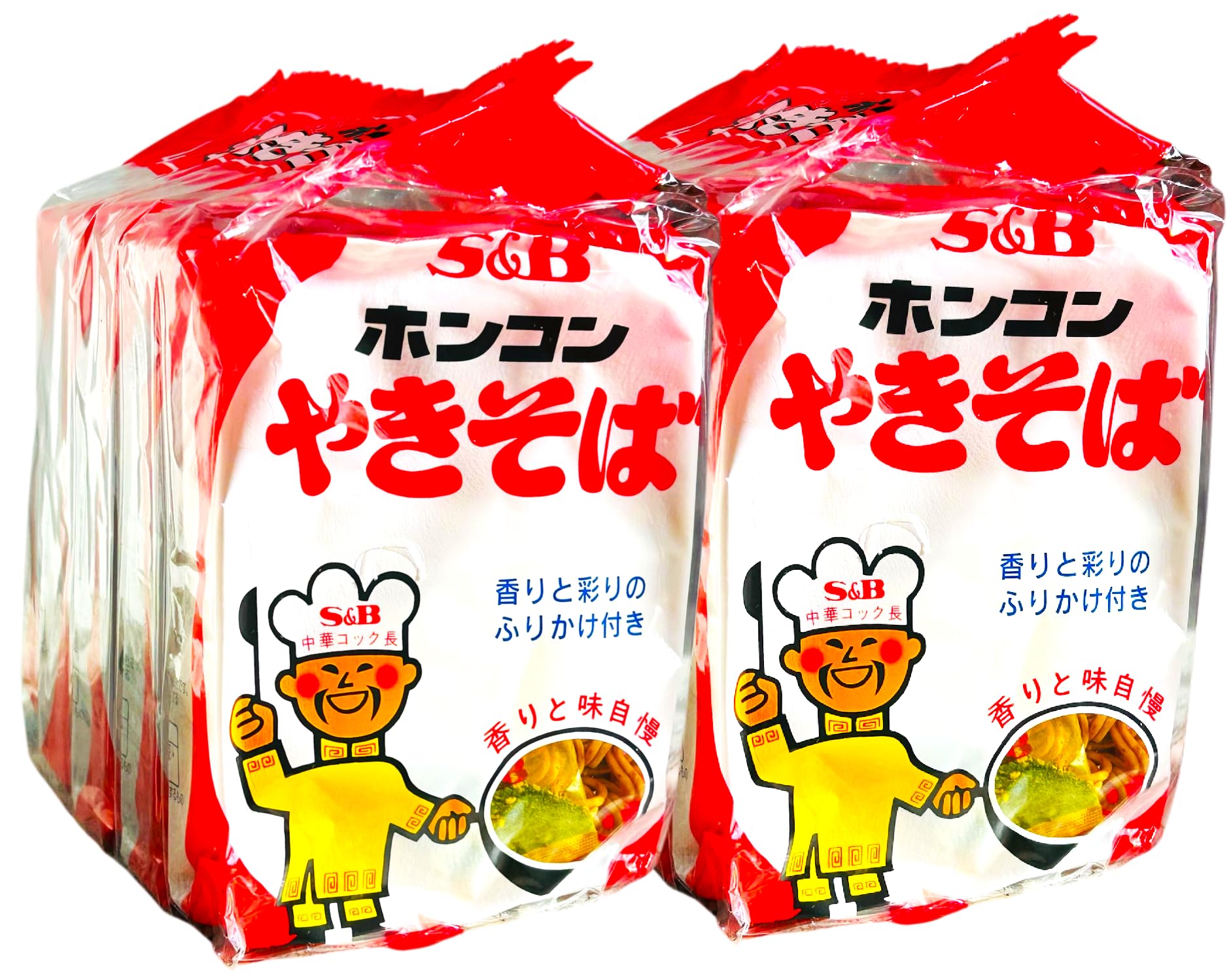 Amazon.co.jp: 【地域限定】エスビー ホンコンやきそば 5食パック×2袋